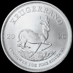 1 ounce Silver Coin - Krugerrand 2026 1 ounce Silver Coin - Krugerrand 2026 - 1
