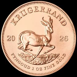 1 ounce Gold Coin - Krugerrand 2026 1 ounce Gold Coin - Krugerrand 2026 - 1