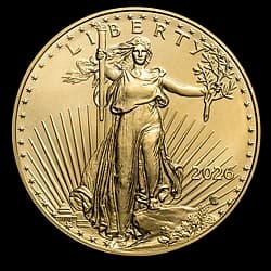 1/10 ounce Gold Coin - American Eagle 2026 1/10 ounce Gold Coin - American Eagle 2026 - 1