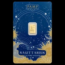 0.5 gram Gold Bar - Zodiac Sagittarius 0.5 gram Gold Bar - Zodiac Sagittarius - 1