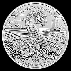 1 ounce Silver Coin - Legend of the Loch Ness 1 ounce Silver Coin - Legend of the Loch Ness - 1