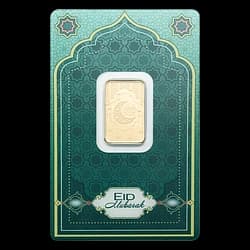 5 gram Gold Bar - Eid Mubarak 5 gram Gold Bar - Eid Mubarak - 1