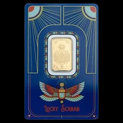 5 gram Gold Bar - Lucky Scarab 5 gram Gold Bar - Lucky Scarab - 1