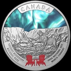 1 ounce Silver Coin - Torngat Mountain National Park Proof 1 ounce Silver Coin - Torngat Mountain National Park - 1
