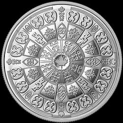 1 ounce Silver Coin - Adinkra Symbols Proof 1 ounce Silver Coin - Adinkra Symbols - 1