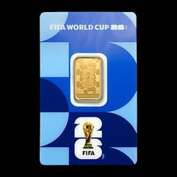 5 gram Gold Bar - PAMP Suisse FIFA 2026 World Cup 5 gram Gold Bar - PAMP Suisse FIFA 2026 World Cup - 1