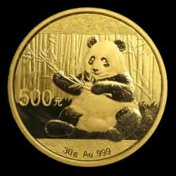 30 gram Gold Coin - Panda 2017 30 gram Gold Coin - Panda 2017