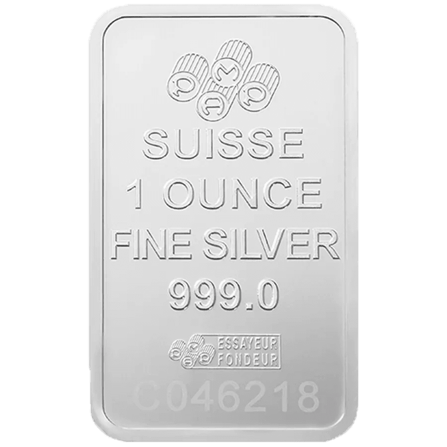 Lingots d’argent 1 once