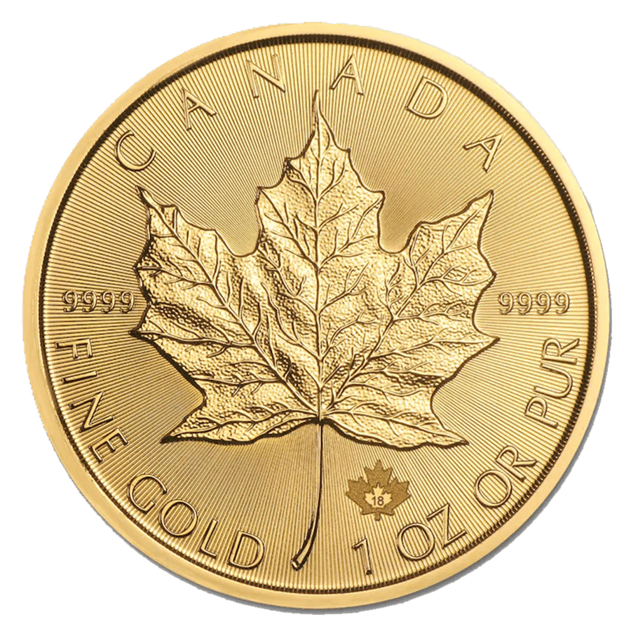 Monete d'Oro Maple Leaf